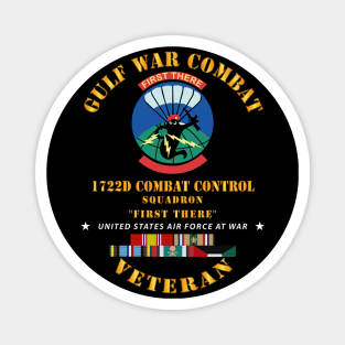 Gulf War Combat Vet - 1722d Combat Control w GULF SVC X 300 Magnet